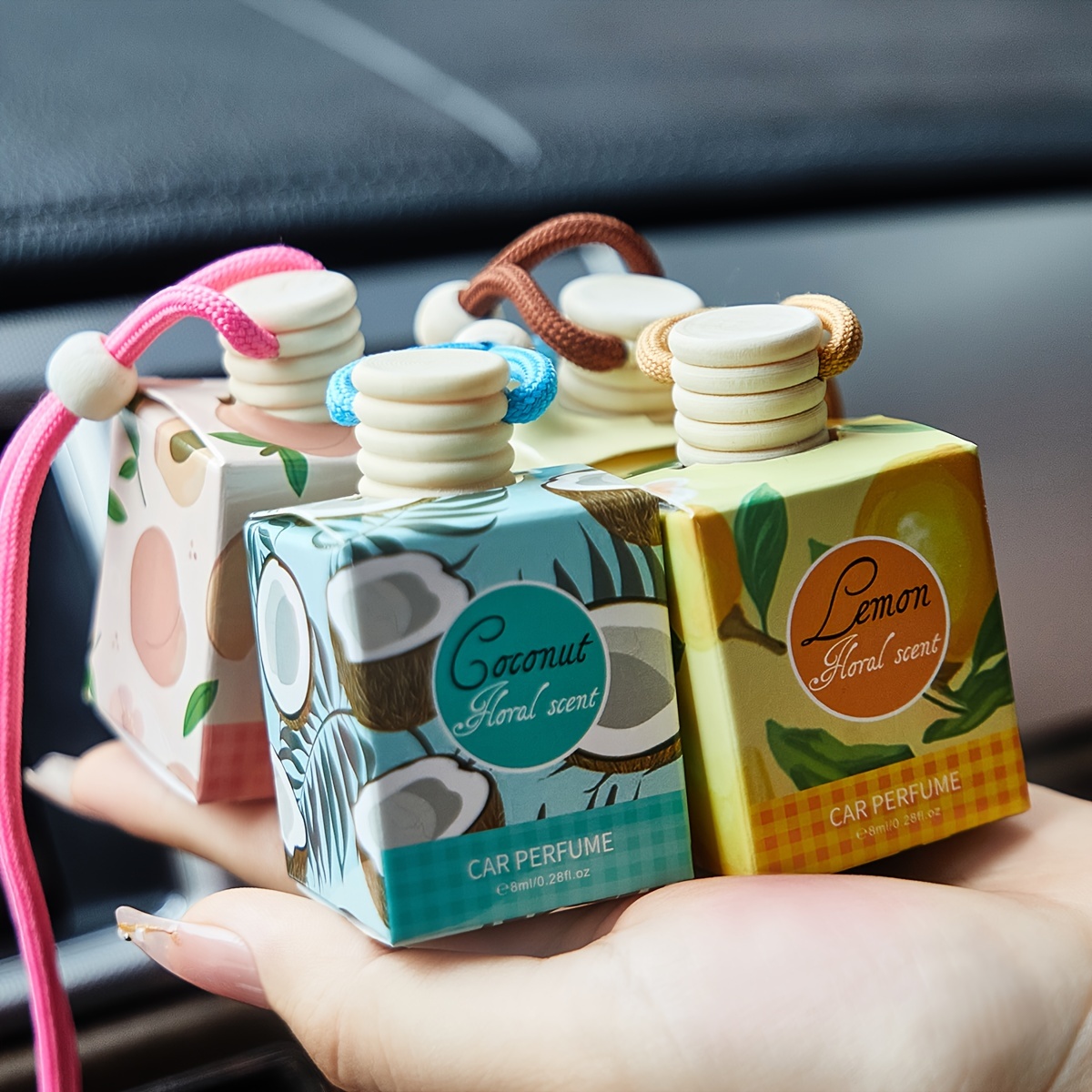 Home Fragrance Best - Odświeżacz powietrza do samochodu, długotrwały zapach,